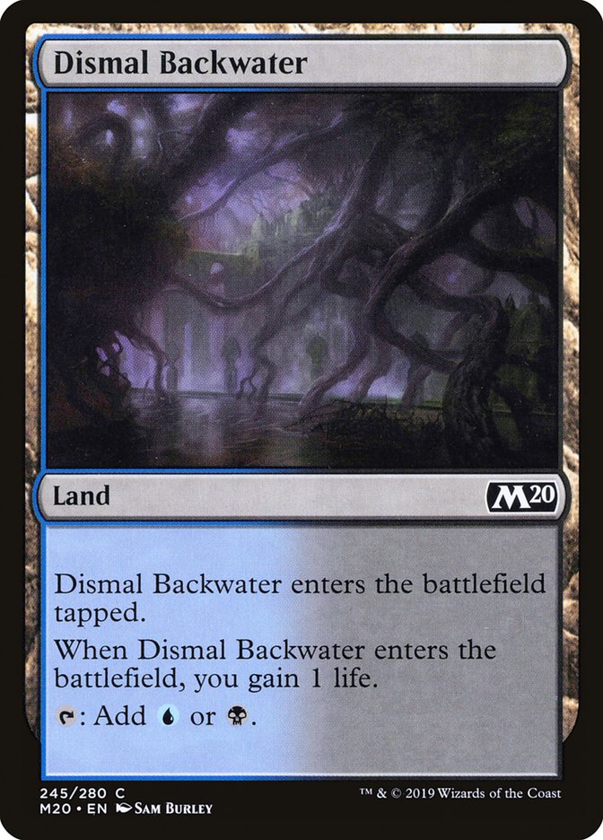 Dismal Backwater [Core Set 2020] | Game Grid - Logan