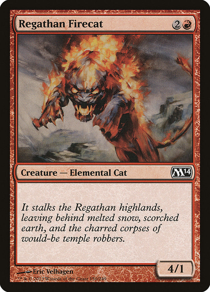 Regathan Firecat [Magic 2014] | Game Grid - Logan