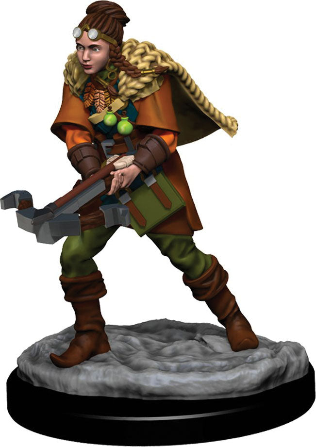 D&D Premium Painted Mini: Female Human Ranger | Game Grid - Logan