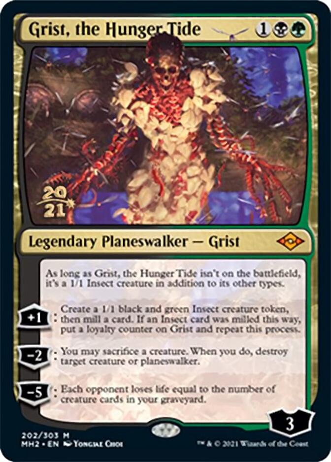 Grist, the Hunger Tide [Modern Horizons 2 Prerelease Promos] | Game Grid - Logan