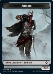 Clue (14) // Zombie Double-Sided Token [Modern Horizons 2 Tokens] | Game Grid - Logan