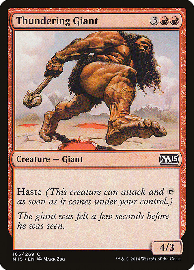 Thundering Giant [Magic 2015] | Game Grid - Logan