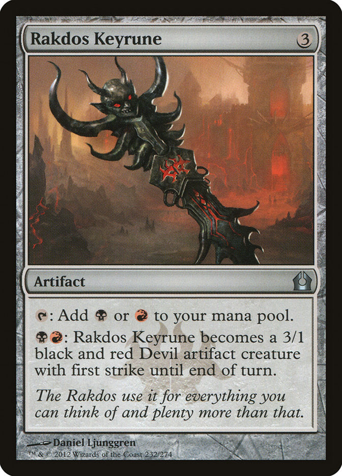 Rakdos Keyrune [Return to Ravnica] | Game Grid - Logan