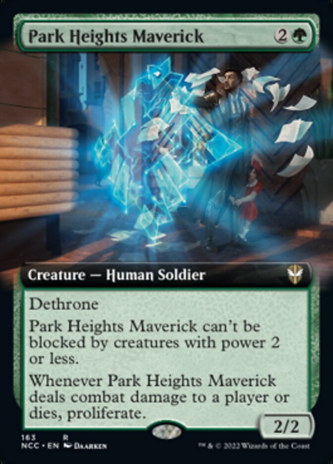 Park Heights Maverick (Extended Art) [Streets of New Capenna Commander] | Game Grid - Logan