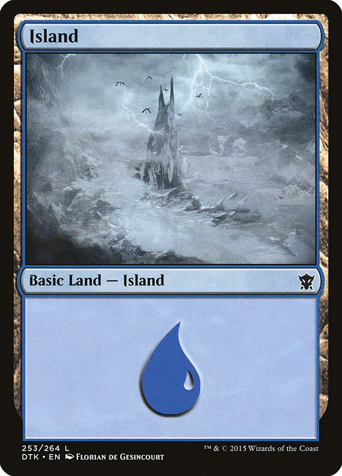 Island (253) [Dragons of Tarkir] | Game Grid - Logan