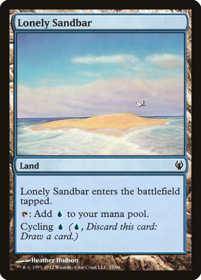 Lonely Sandbar [Duel Decks: Izzet vs. Golgari] | Game Grid - Logan