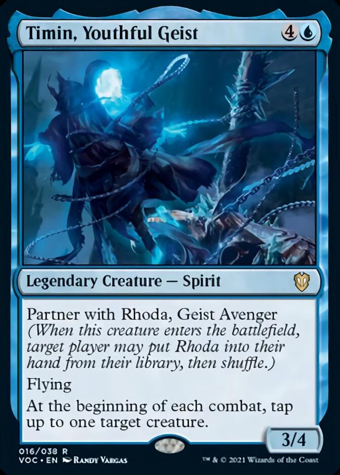 Timin, Youthful Geist [Innistrad: Crimson Vow Commander] | Game Grid - Logan