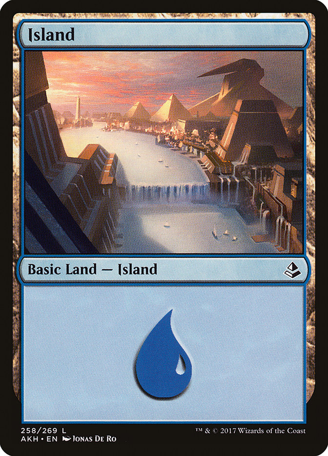 Island (258) [Amonkhet] | Game Grid - Logan