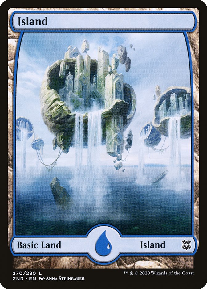 Island (270) [Zendikar Rising] | Game Grid - Logan