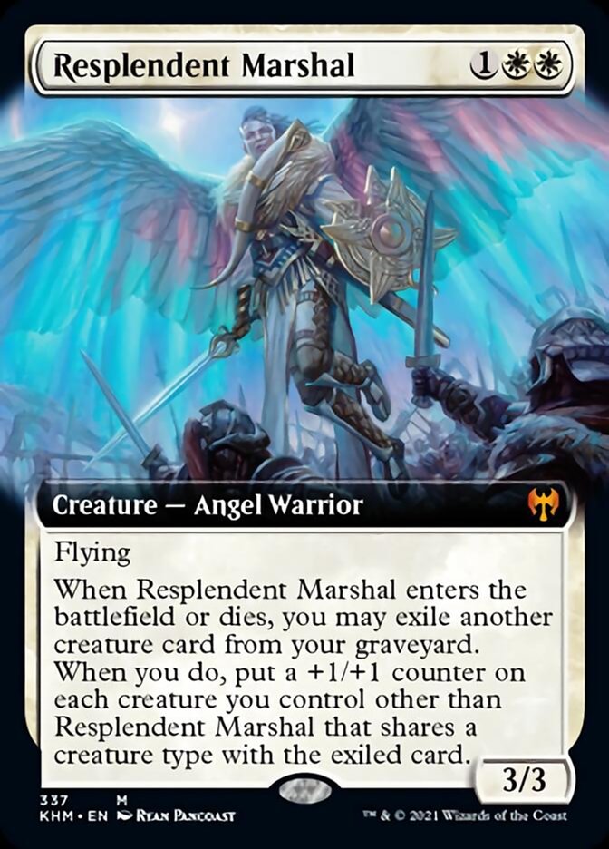 Resplendent Marshal (Extended Art) [Kaldheim] | Game Grid - Logan