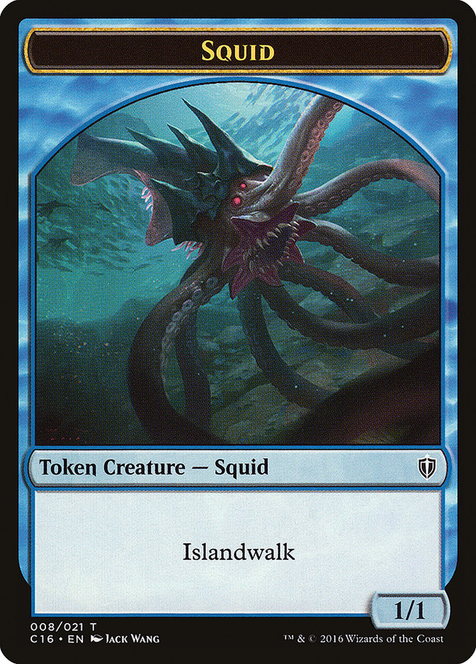 Squid Token [Commander 2016 Tokens] | Game Grid - Logan