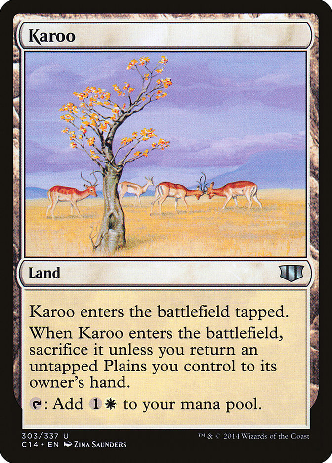 Karoo [Commander 2014] | Game Grid - Logan