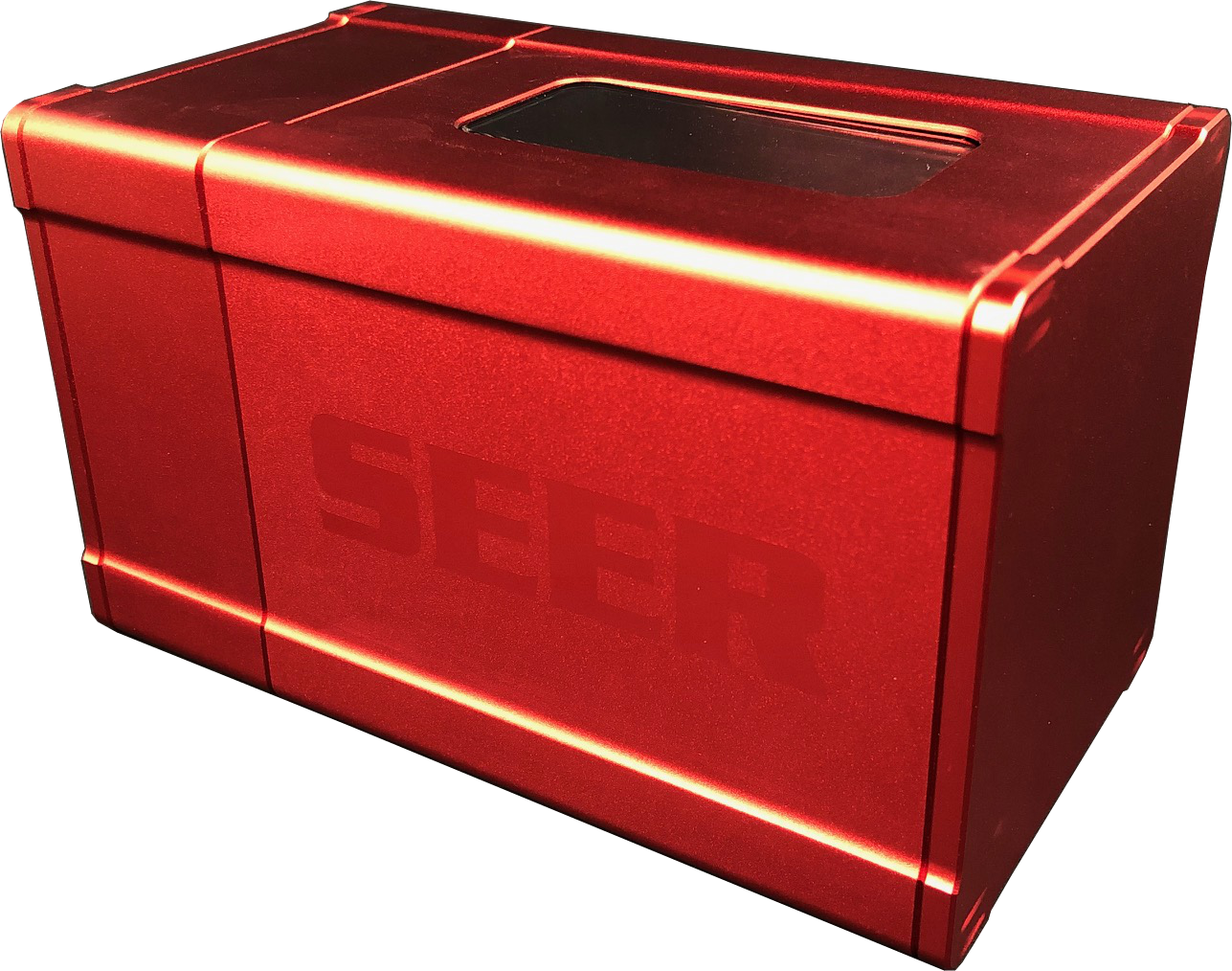 Box Gods: Seer Deck Box - Red | Game Grid - Logan