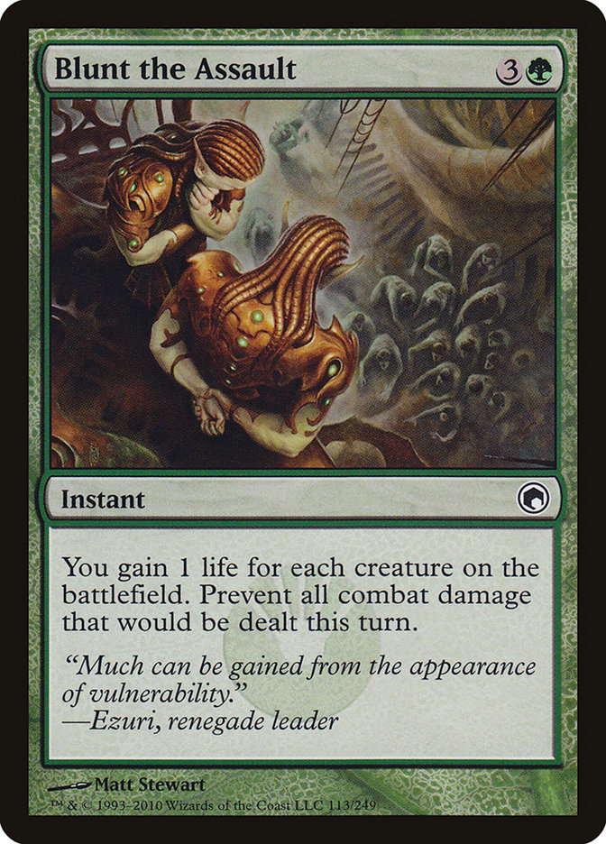 Blunt the Assault [Scars of Mirrodin] | Game Grid - Logan