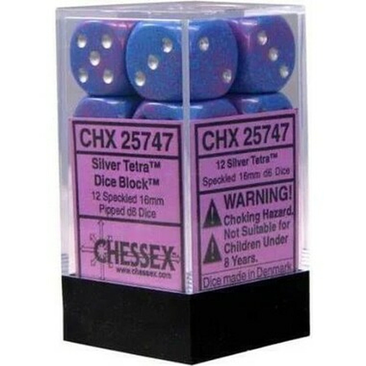 Chessex D6 Brick - Ghostly Glow (36 Count) | Game Grid - Logan