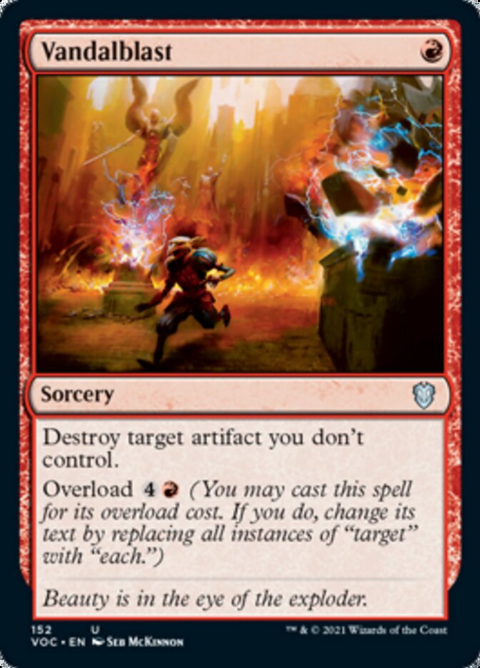 Vandalblast [Innistrad: Crimson Vow Commander] | Game Grid - Logan