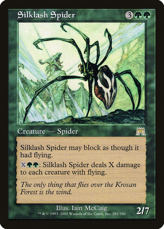 Silklash Spider [Onslaught] | Game Grid - Logan