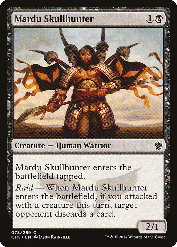 Mardu Skullhunter [Khans of Tarkir] | Game Grid - Logan