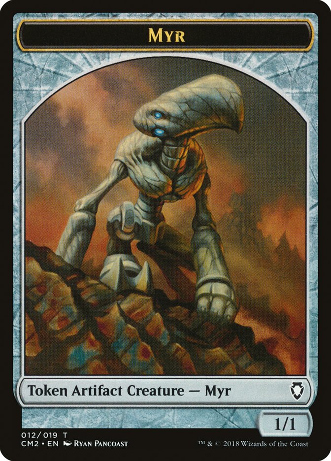 Myr Token [Commander Anthology Volume II Tokens] | Game Grid - Logan