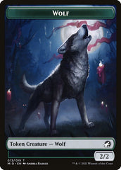 Wolf (013) // Treasure (015) Double-Sided Token [Challenger Decks 2022 Tokens] | Game Grid - Logan