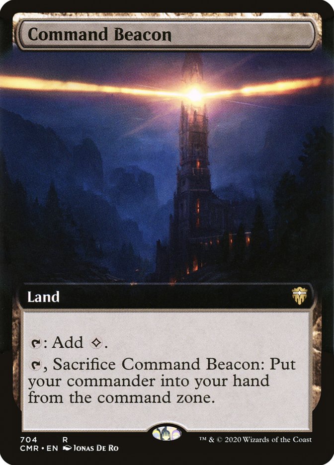 Command Beacon (Extended Art) [Commander Legends] | Game Grid - Logan