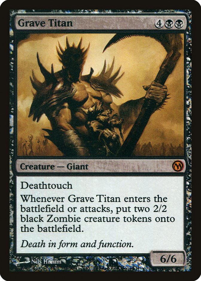 Grave Titan (Duels of the Planeswalkers Promos) [Duels of the Planeswalkers Promos 2011] | Game Grid - Logan