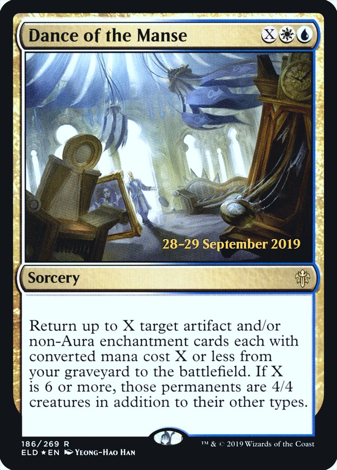 Dance of the Manse [Throne of Eldraine Prerelease Promos] | Game Grid - Logan