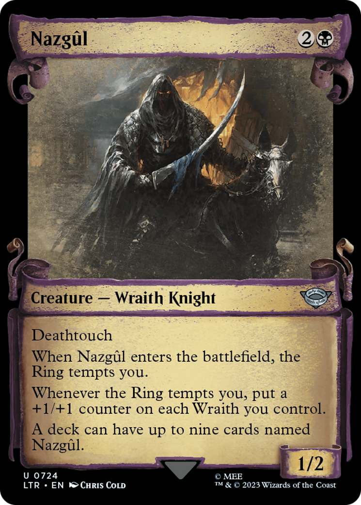 Nazgul (0724) [The Lord of the Rings: Tales of Middle-Earth Showcase Scrolls] | Game Grid - Logan