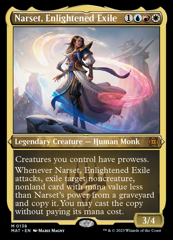 Narset, Enlightened Exile (Foil Etched) [March of the Machine: The Aftermath] | Game Grid - Logan