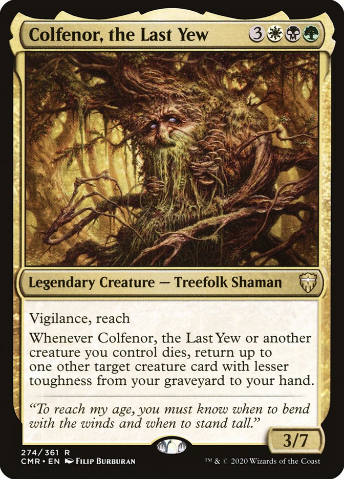 Colfenor, the Last Yew [Commander Legends] | Game Grid - Logan