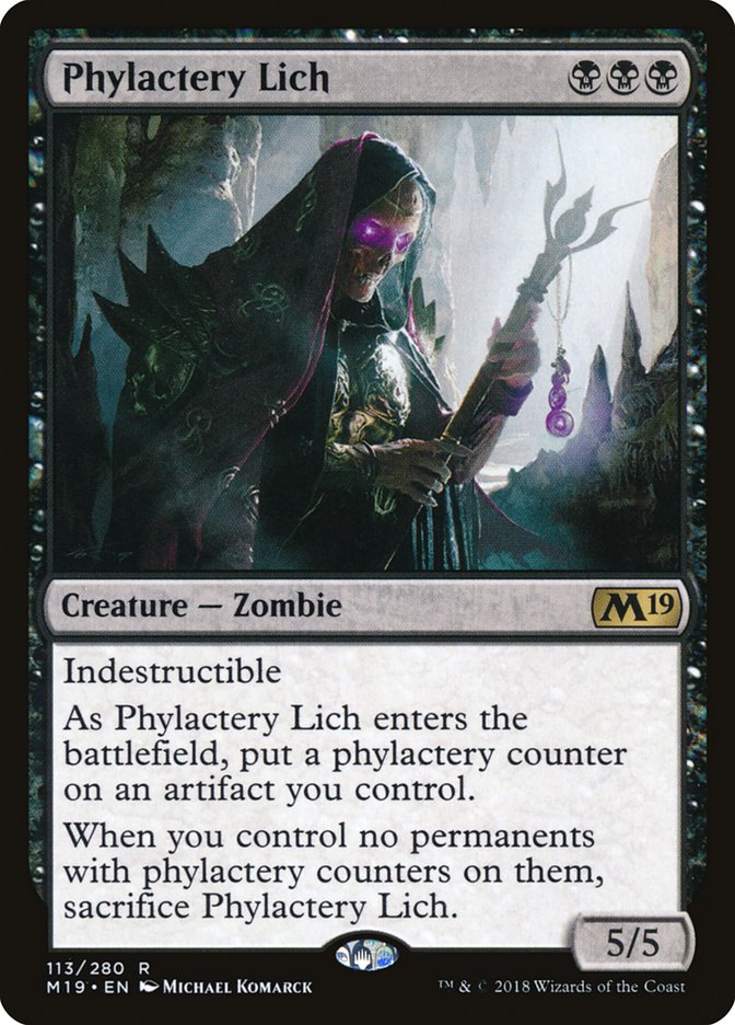 Phylactery Lich [Core Set 2019] | Game Grid - Logan