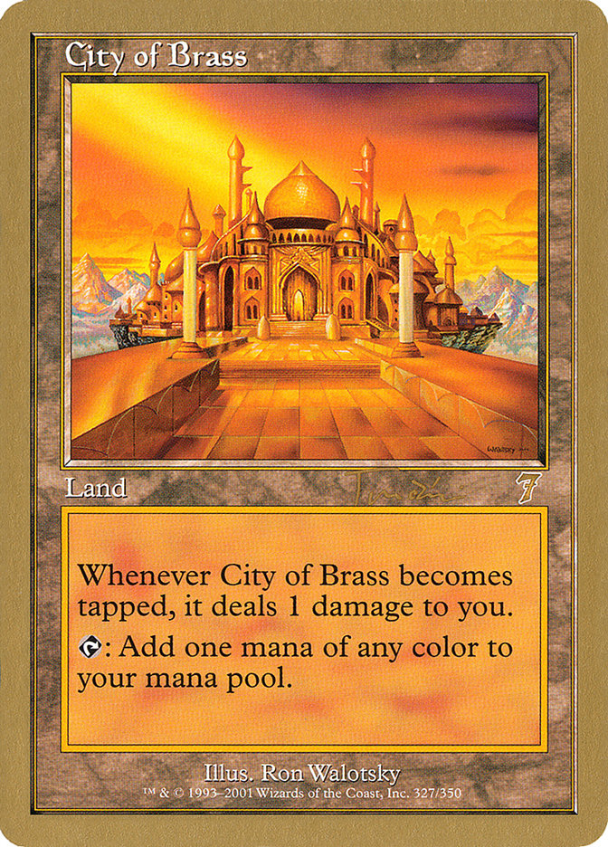 City of Brass (Jan Tomcani) [World Championship Decks 2001] | Game Grid - Logan