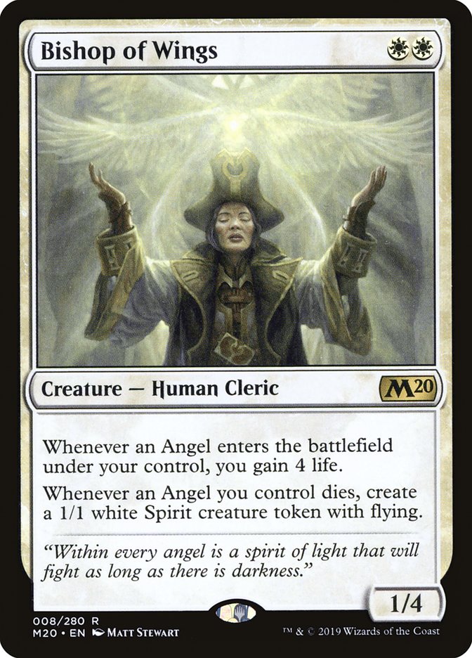 Bishop of Wings [Core Set 2020] | Game Grid - Logan