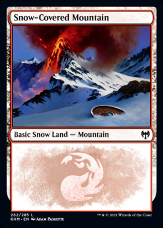Snow-Covered Mountain (282) [Kaldheim] | Game Grid - Logan