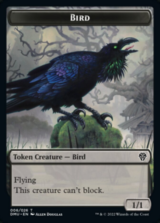 Bird Token (006) [Dominaria United Tokens] | Game Grid - Logan