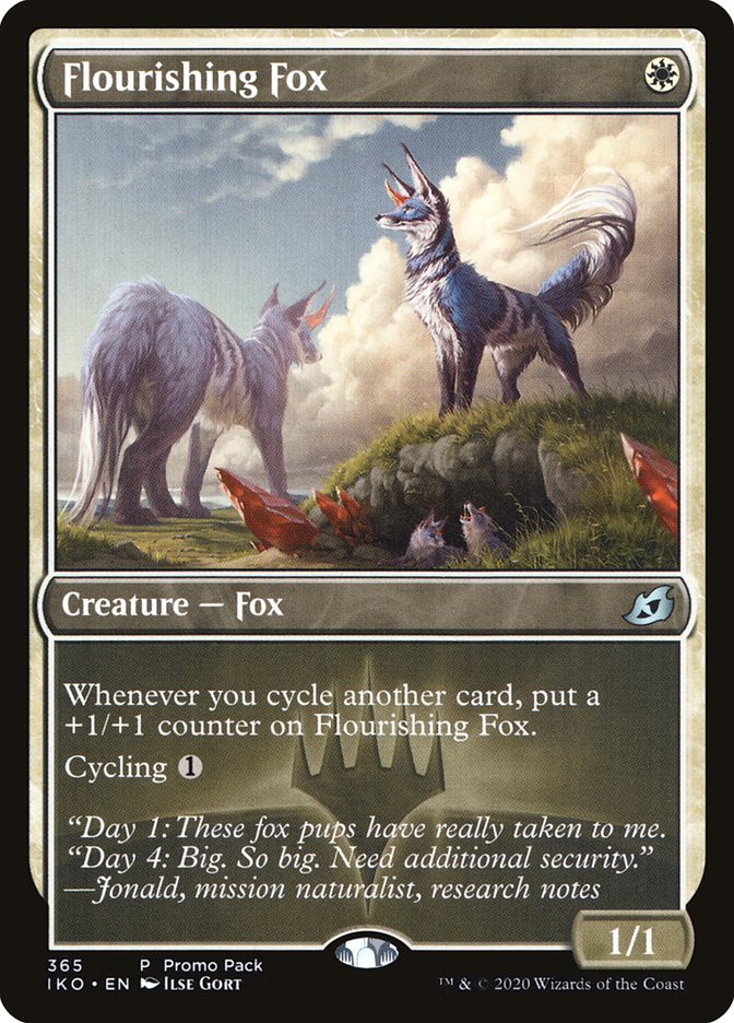 Flourishing Fox (Promo Pack) [Ikoria: Lair of Behemoths Promos] | Game Grid - Logan