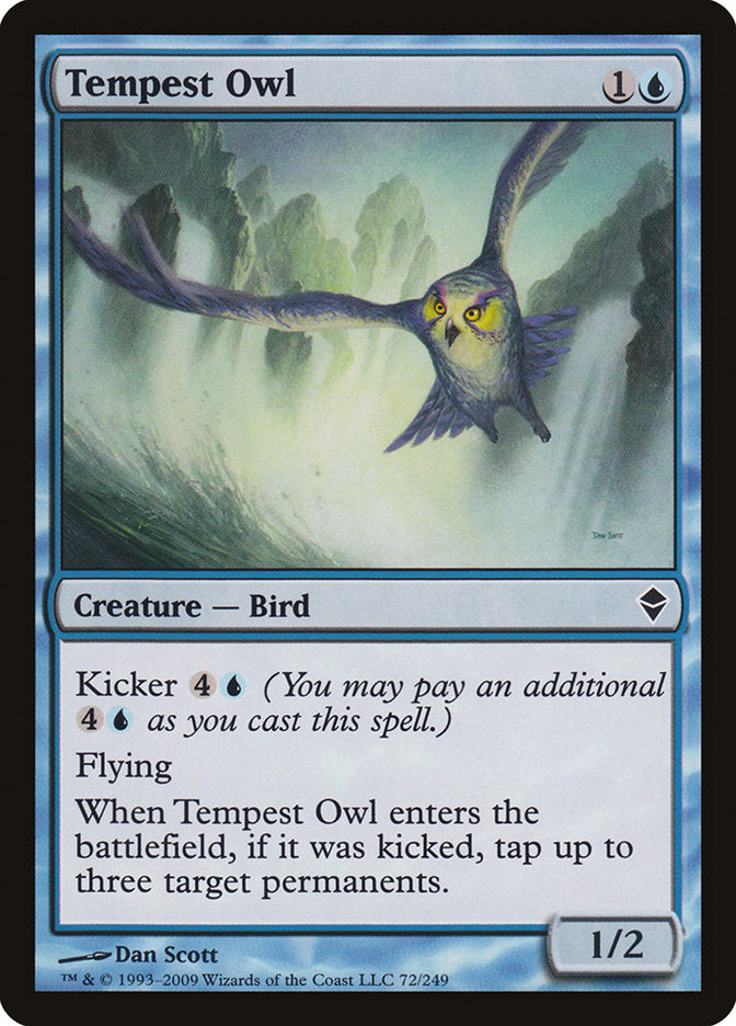 Tempest Owl [Zendikar] | Game Grid - Logan