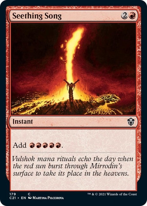 Seething Song [Commander 2021] | Game Grid - Logan