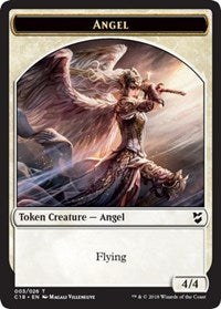 Angel // Soldier Double-Sided Token [Commander 2018 Tokens] | Game Grid - Logan