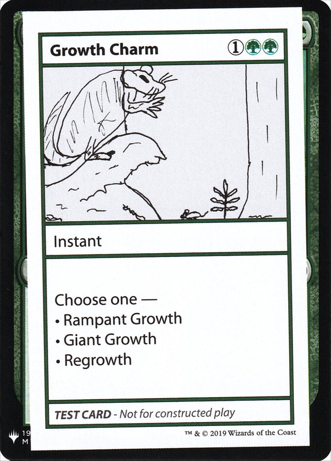 Growth Charm [Mystery Booster Playtest Cards] | Game Grid - Logan