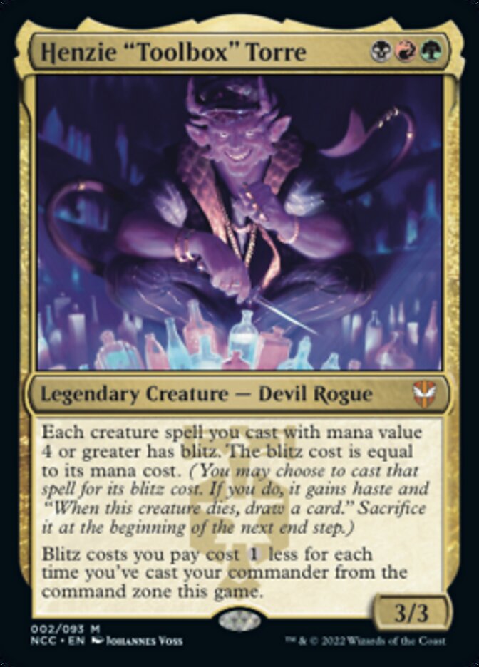 Henzie "Toolbox" Torre [Streets of New Capenna Commander] | Game Grid - Logan