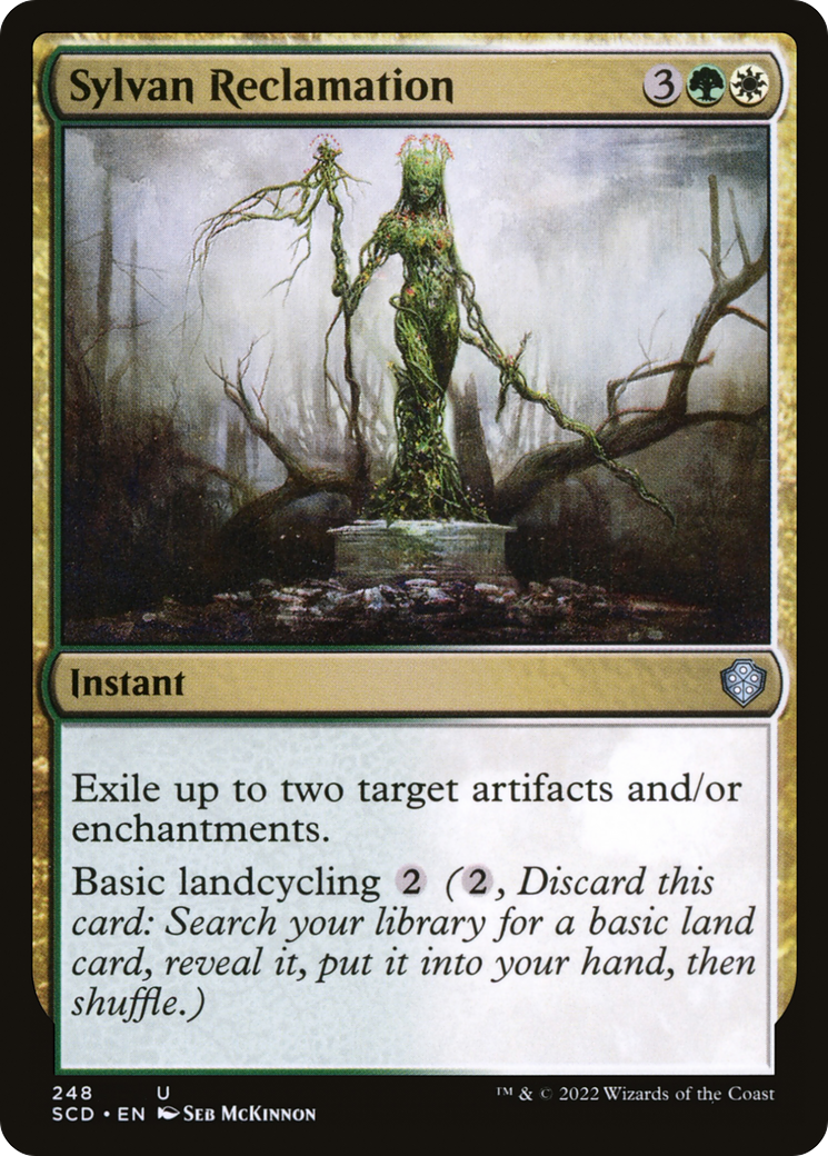 Sylvan Reclamation [Starter Commander Decks] | Game Grid - Logan