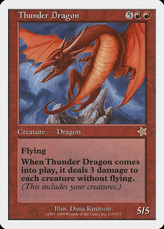 Thunder Dragon [Starter 1999] | Game Grid - Logan