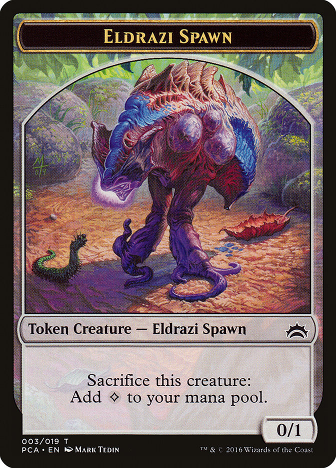 Eldrazi Spawn Token (003/019) [Planechase Anthology Tokens] | Game Grid - Logan