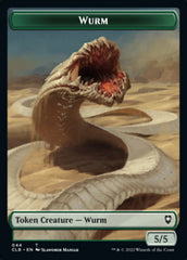 Phyrexian Beast // Wurm Double-Sided Token [Commander Legends: Battle for Baldur's Gate Tokens] | Game Grid - Logan