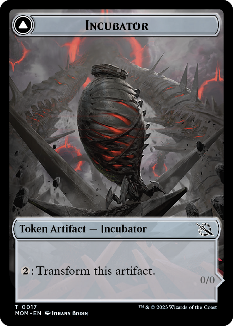 Incubator // Phyrexian (17) Double-Sided Token [March of the Machine Tokens] | Game Grid - Logan
