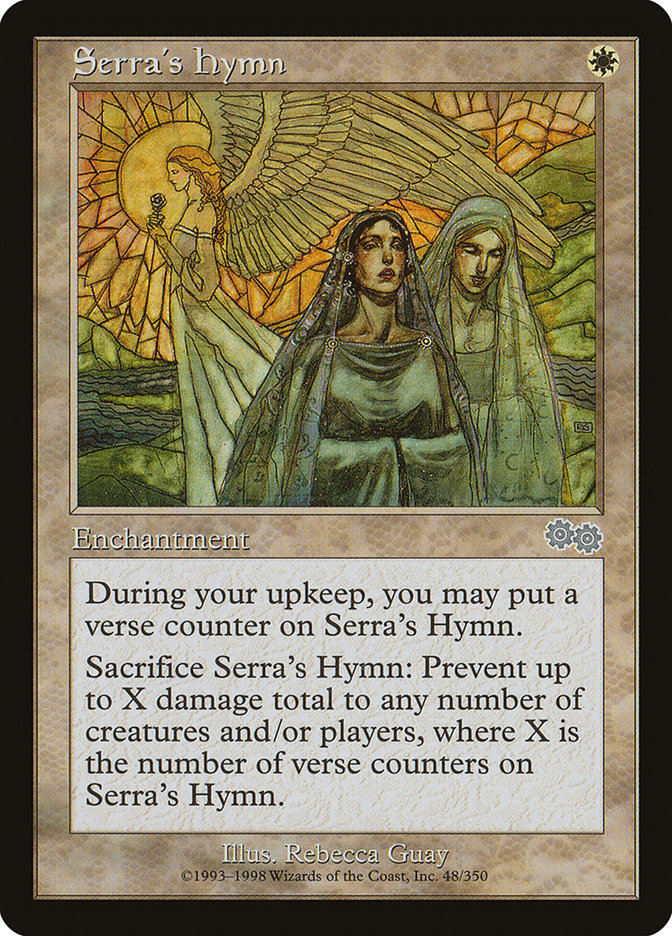 Serra's Hymn [Urza's Saga] | Game Grid - Logan