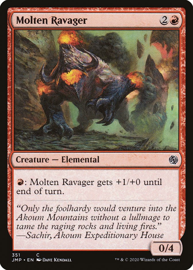 Molten Ravager [Jumpstart] | Game Grid - Logan