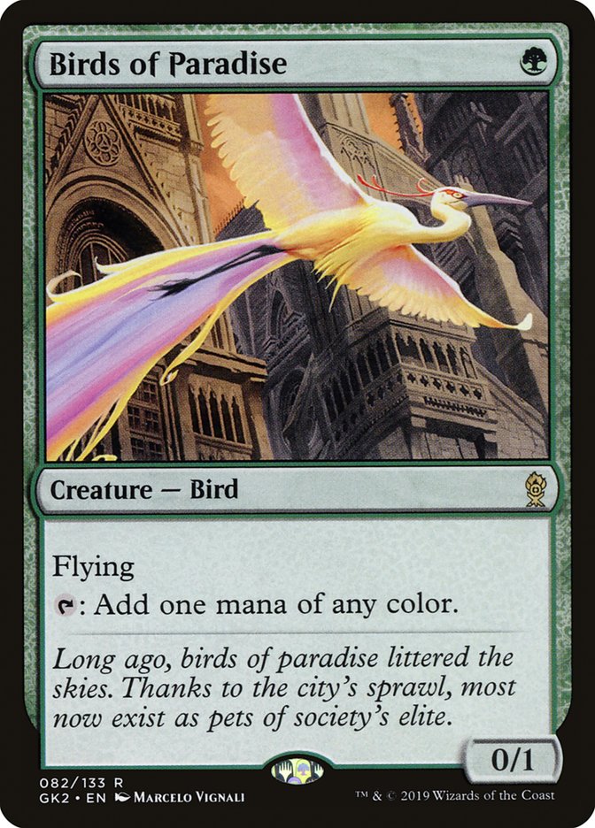 Birds of Paradise [Ravnica Allegiance Guild Kit] | Game Grid - Logan