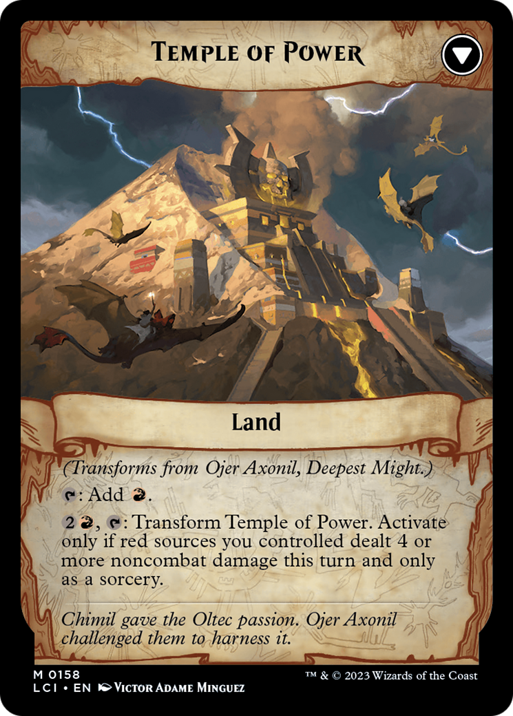Ojer Axonil, Deepest Might // Temple of Power [The Lost Caverns of Ixalan] | Game Grid - Logan